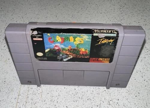 Claymates (Super Nintendo, 1994) SNES Authentic and Tested 10A5