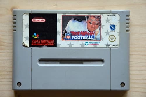 SNES - Troy Aikman NFL Football for Super Nintendo