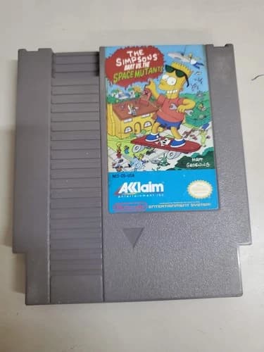 The Simpsons: Bart vs. The Space Mutants Nintendo NES NTSC-U/C Cart only