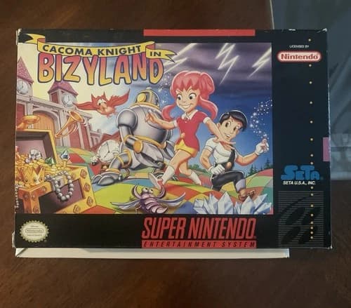 snes cacoma knight Cib