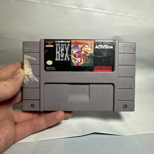 Radical Rex SNES (Super Nintendo, 1994) Cartridge Only | Authentic & Tested
