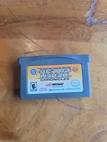 Justice League Chronicles (Game Boy Advance GBA, 2003) ☆ AUTHENTIC ☆