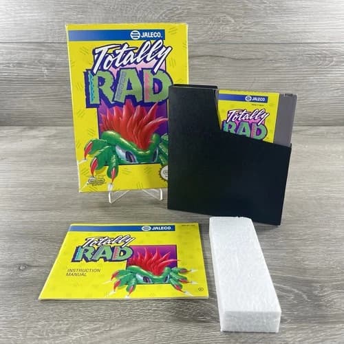Nintendo NES Totally Rad Complete in Box w/ Protective Case
