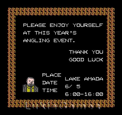 The Black Bass - NES Nintendo Fishing Game