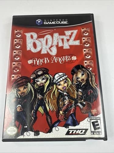 Bratz: Rock Angelz (Nintendo GameCube, 2005) CIB Black Label TESTED
