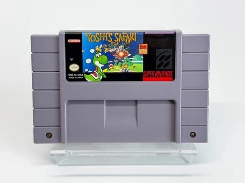 Yoshi's Safari (Super Nintendo SNES) Video Game Authentic & Tested