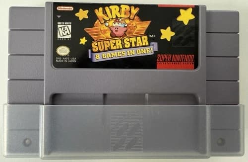 Authentic Kirby Super Star Super Nintendo SNES! Mint Condition!