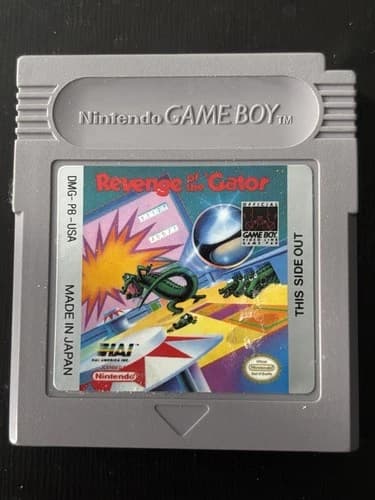 Revenge Of The Gator Pinball Nintendo Gameboy