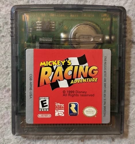 Mickey's Racing Adventure [Nintendo Game Boy Color - CGB-ARNE-USA]