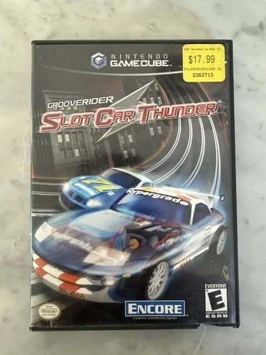 Grooverider: Slot Car Thunder for Nintendo Gamecube -Complete in Box (CIB)