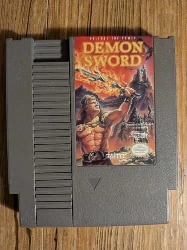 Demon Sword (NES) Loose Cart Only - Authentic Very Good Condition