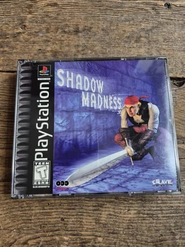 Shadow Madness Sony Playstation Ps1 - Complete In Box CIB with Jade Cocoon Demo