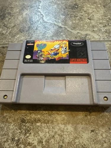 Rocko's Modern Life: Spunky's Dangerous Day (SNES Super Nintendo) Tested Works