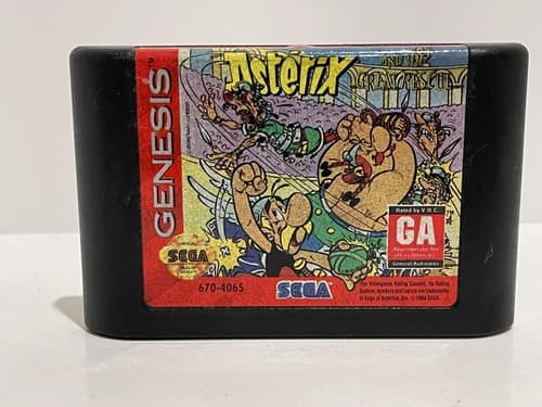 Asterix and the Great Rescue (Sega Genesis, 1994) CARTRIDGE ONLY