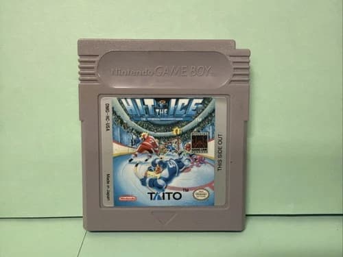 Hit the Ice Nintendo GameBoy Game Cartridge ONLY AUTHENTIC RARE