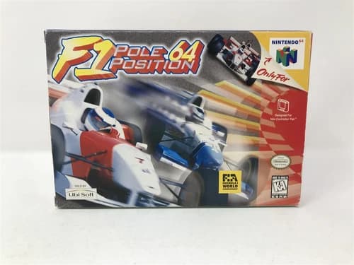 F1 Pole Position 64 - Nintendo 64 N64 - Complete In Box CIB