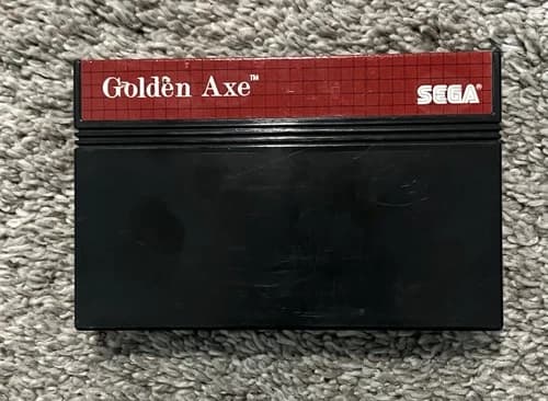 Golden Axe Sega Master System Cartridge Only Tested Clean Next Day Ship