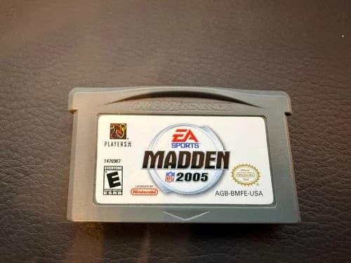 Madden 2005- GameBoy Advance GBA WORKING TESTED!