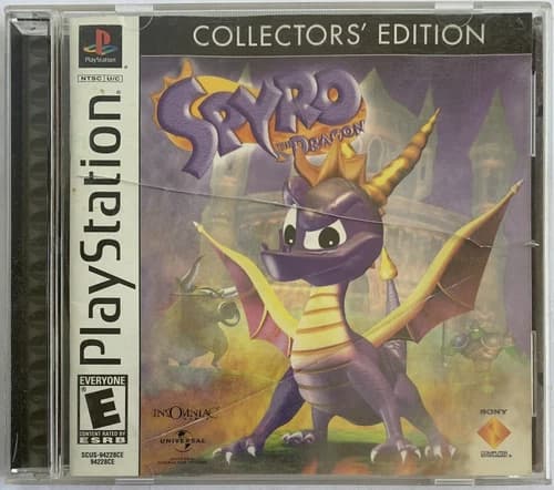 Spyro the Dragon PlayStation 1 PS1 2002