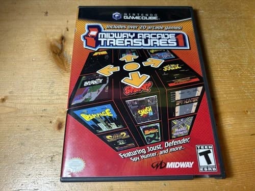 Midway Arcade Treasures 1 - GameCube complete CIB tested Ships Free
