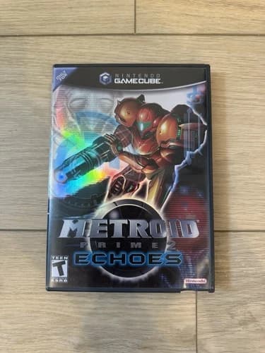 Metroid Prime 2: Echoes (Nintendo GameCube, 2004) CIB Complete TESTED