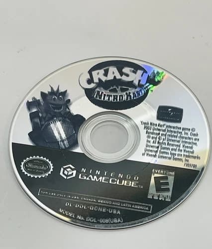 Crash Nitro Kart (Nintendo GameCube, 2003) Tested Works