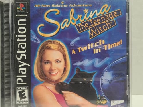 Sabrina the Teenage Witch: A Twitch in Time - Playstation PS1 Video Game CIB M3