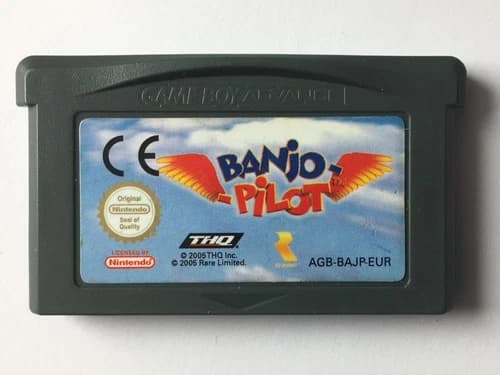 Banjo Pilot (Cartridge Only, Region Free, Works Worldwide) Gameboy GBA Advance