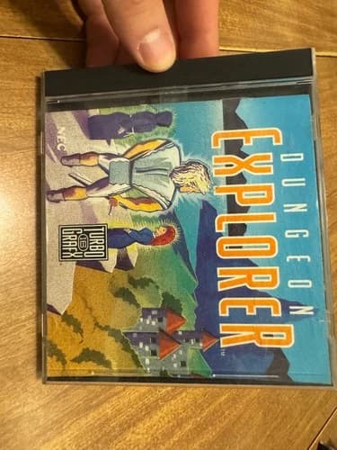 Dungeon Explorer (TurboGrafx-16) NEC Turbo Grafx CIB complete video game RPG DE