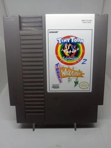 Tiny Toon Adventures 2: Trouble in WackyLand (Nintendo NES) Reconditioned! REAL!