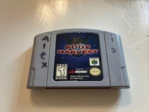 Body Harvest (Nintendo 64, 1998) N64 Authentic TESTED