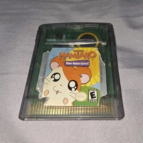 Nintendo Hamtaro Ham-Hams Unite! Tested and Working Game Boy Color NTSC-U/C
