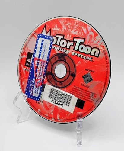 Motor Toon Grand Prix • Playstation PSOne • Game Disc Only • w/ Disc Shield