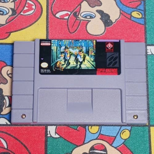 The Blues Brothers (Super Nintendo) SNES Authentic/Cleaned/Tested Game