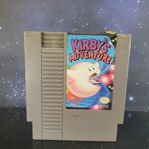 VTG Kirby's Adventure Nintendo Nes Cartridge Only Tested Authentic NES-KR-US