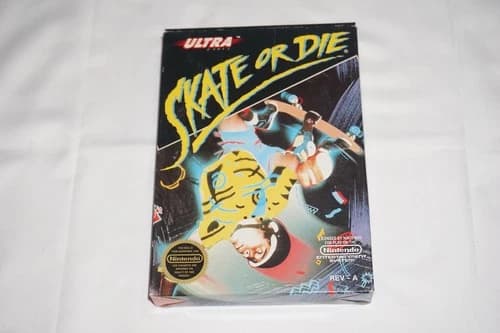 Skate or Die 1 (Nintendo NES) Complete in Box CIB