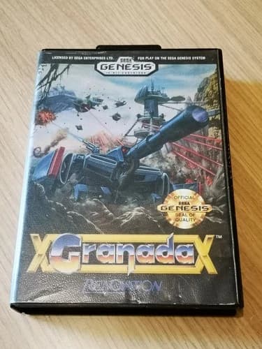 GRANADA SEGA GENESIS - RARE - CIB WITH MANUAL