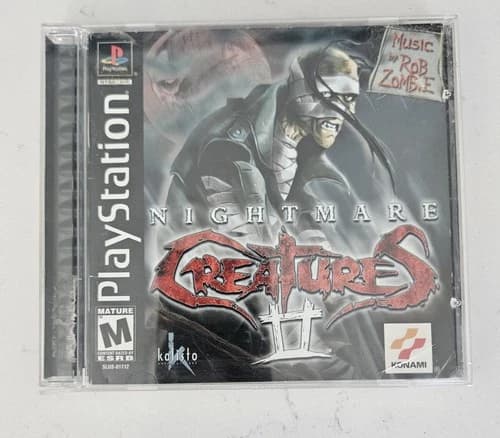 Nightmare Creatures 2 Playstation 1 CIB With Registration Card Intact