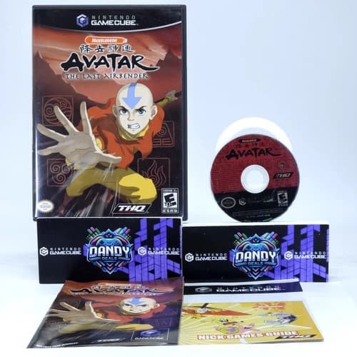 Avatar the Last Airbender GC CIB W/ Manual - GameCube