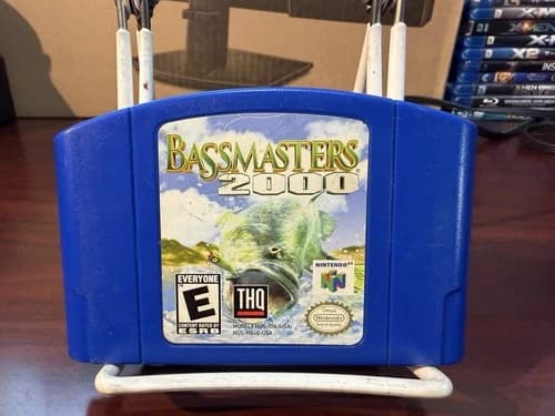 Bass Masters 2000 (Nintendo 64 N64, 1999) Authentic, Tested & Working