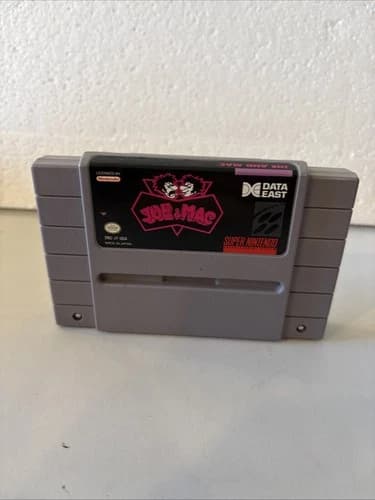 Joe & Mac Super Nintendo SNES