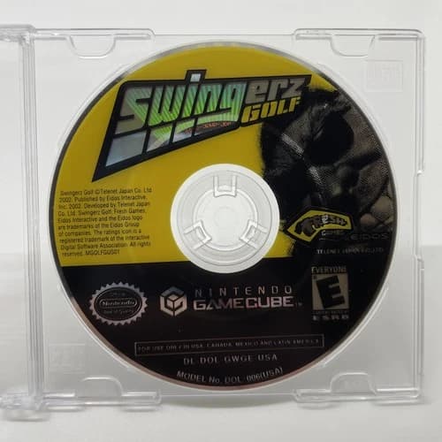 Swingerz Golf (Nintendo GameCube, 2002) DISC ONLY