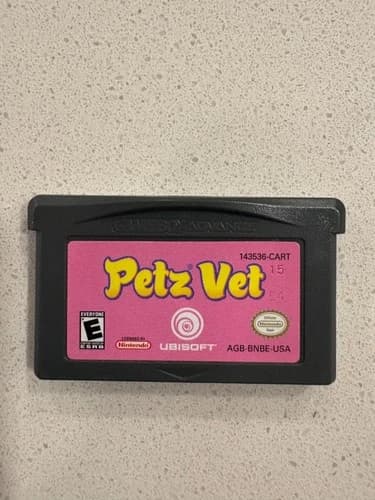 Petz Vet - NINTENDO GAME BOY ADVANCE GBA - Authentic