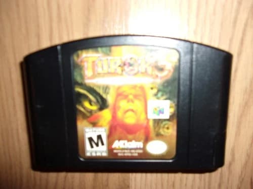 Nintendo 64 TUROK 3 Shadow of Oblivion N64 Tested Authentic Game Only Working