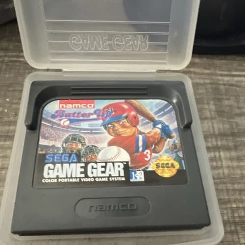 Namco Batter Up (Sega Game Gear, Sports, Baseball) Video Game Cartridge