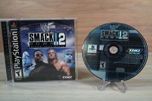 WWF SmackDown 2 Know Your Role ( Sony PS1 PlayStation 1) CIB Complete In Box