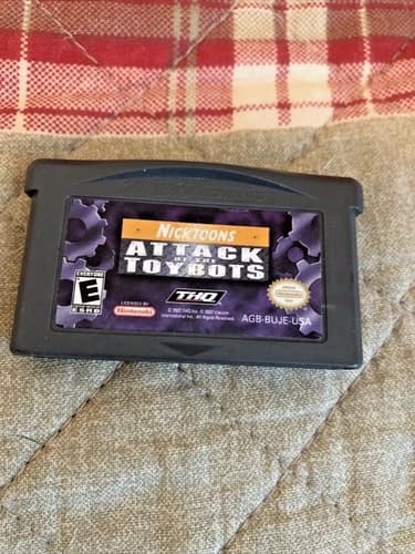 Nicktoons: Attack of the Toybots GBA (Game Boy Advance) Game ONLY