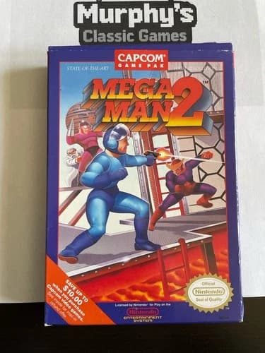 Mega Man 2 (NES) Complete In Box With Manual SEE DESCRIPTION