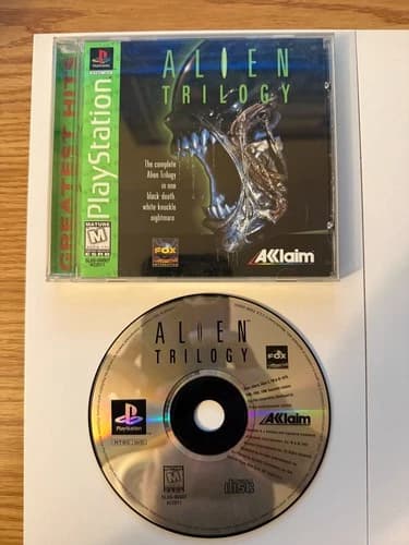 Alien Trilogy Greatest Hits Playstation (PS1) Complete w/ instructions and case