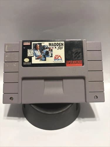 Madden NFL 96 (Super Nintendo Entertainment System, 1995)